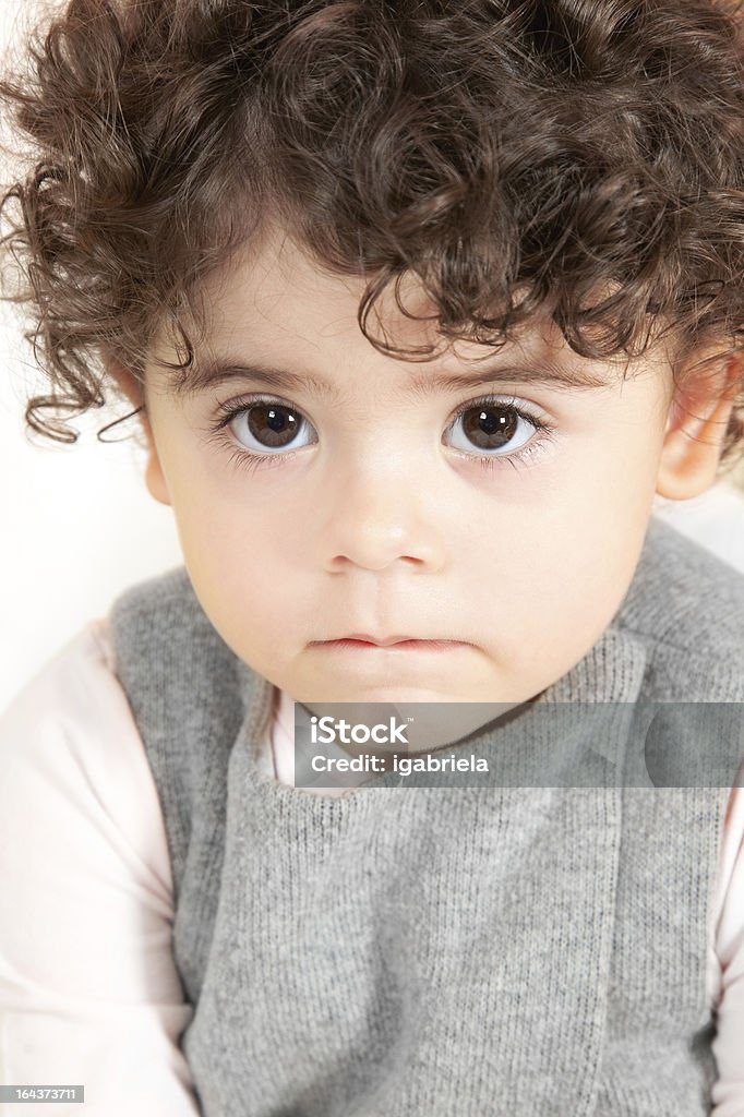 Retrato de niña bebé - Foto de stock de 2-3 años libre de derechos