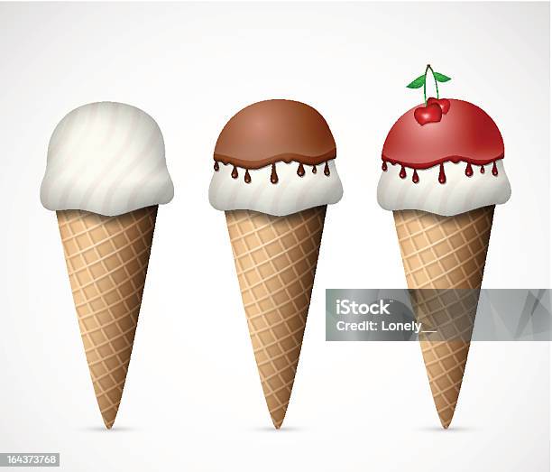 アイスクリーム - おやつのベクターアート素材や画像を多数ご用意 - おやつ, アイスクリームコーン, イラストレーション