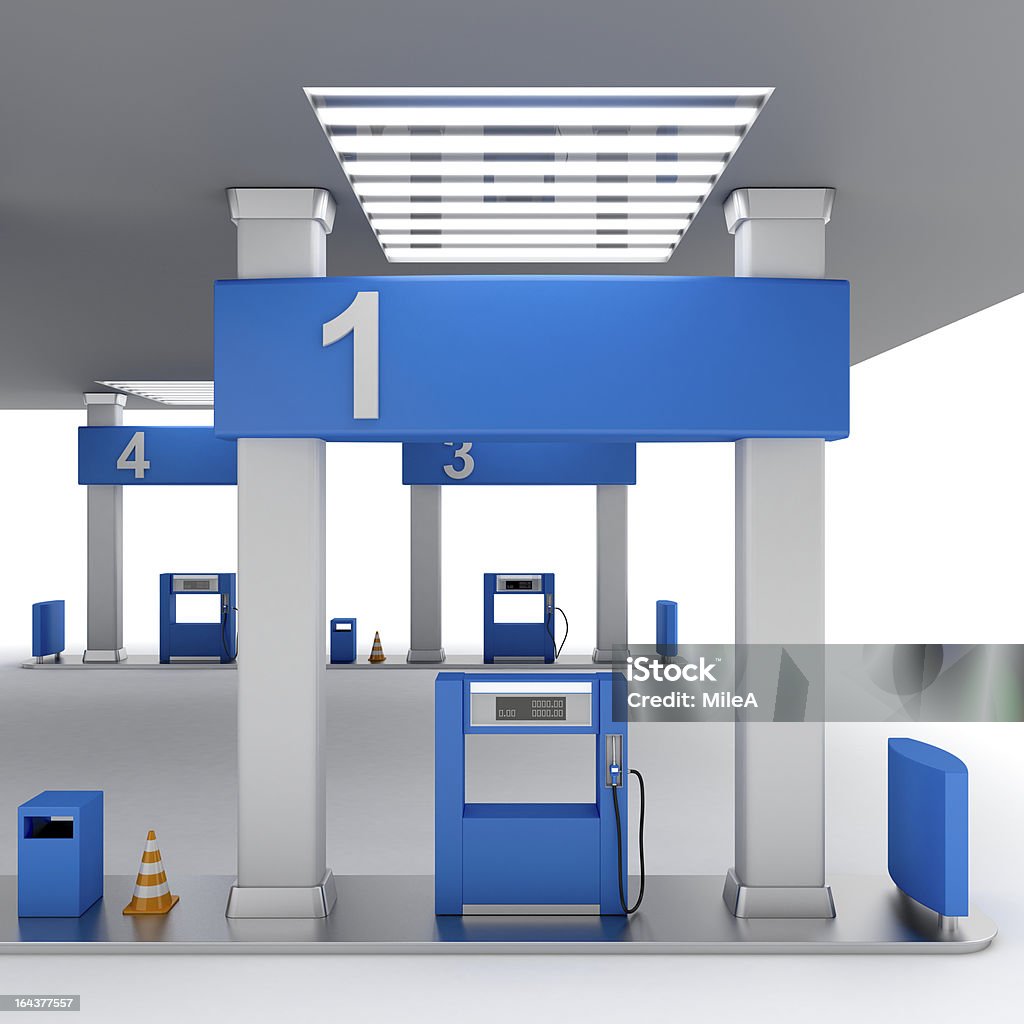 Fuel pump - Lizenzfrei Bauwerk Stock-Foto