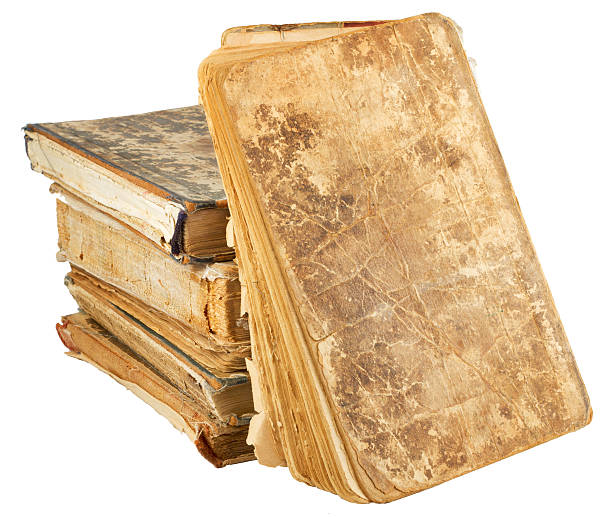 istock Old books of different shape and color 164377993