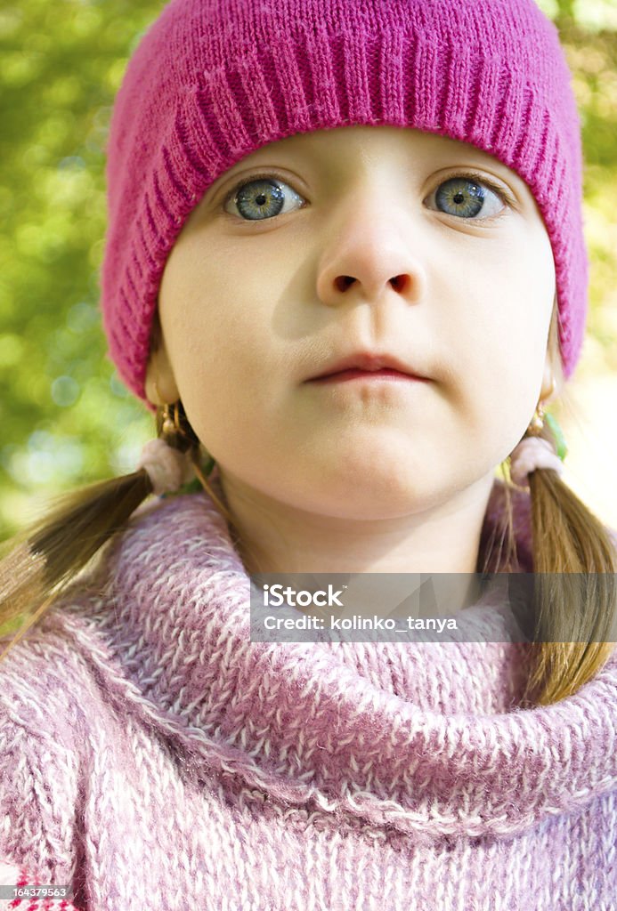 Retrato de uma menina - Foto de stock de Alegria royalty-free