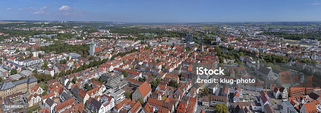 Panorama de Ulm y Neu Ulm, Alemania - Foto de stock de Aire libre libre de derechos