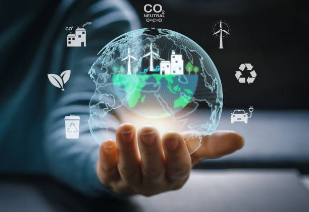 istock Hand holding global saving clean energy earth, save the world, environment, green, eco friendly, net zero, ESG, ecology, CO2, carbon dioxide, carbon footprint.campaign save the earth, earth Day 1643815249