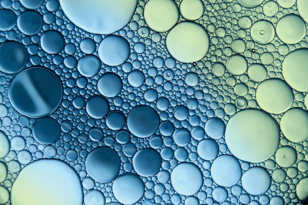 istock Macrophoto of oil droplets and bubbles on a water surface 1643841232