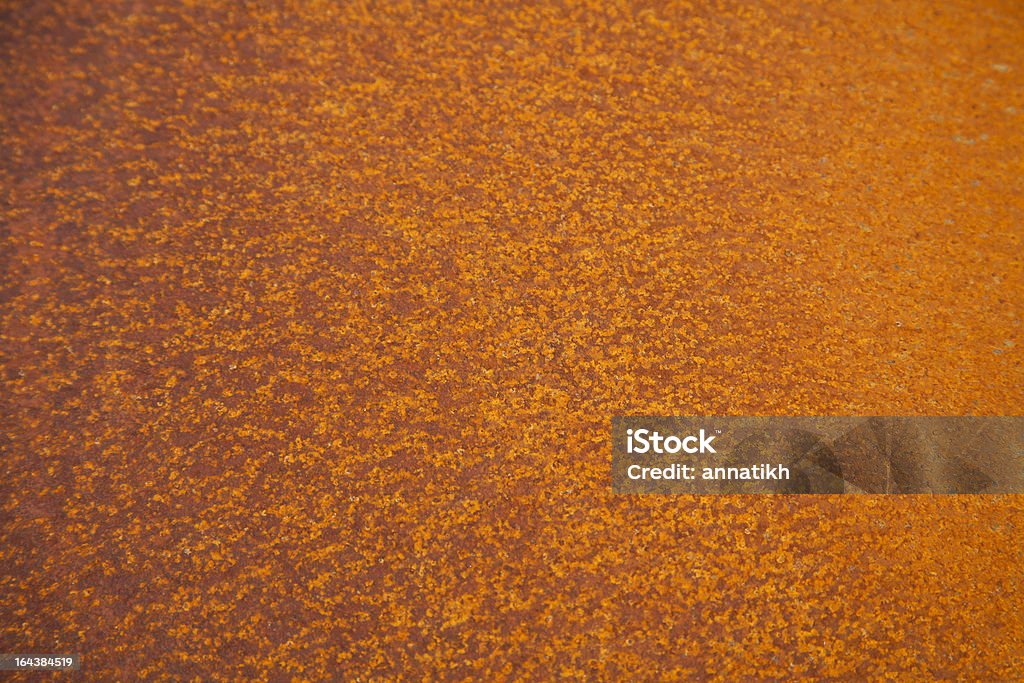 Strahlend orange rostige Metall - Lizenzfrei Braun Stock-Foto