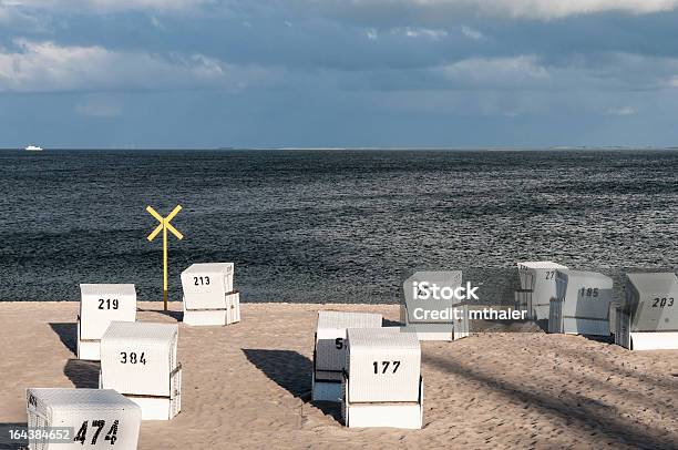 Cadeiras De Praia Hörnm - Fotografias de stock e mais imagens de Sylt - Sylt, Alemanha, Ao Ar Livre