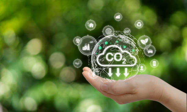 istock Hand holding global saving clean energy earth, save the world, environment, green, eco friendly, net zero, ESG, ecology, CO2, carbon dioxide, carbon footprint.campaign save the earth, earth Day 1643846822