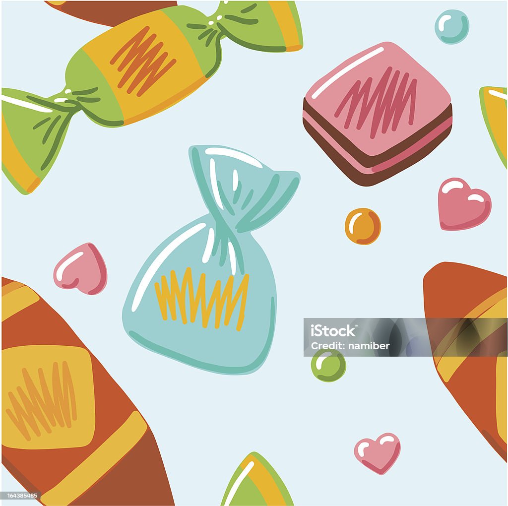 Pattern Design Sweet Sweet Pattern Stock Illustration - Download Image Now - Art, Art And ...
