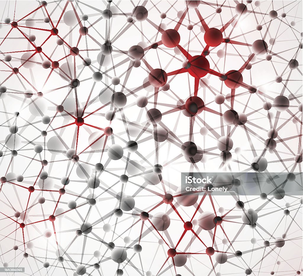 Background to the molecular structure Background to the molecular structure. Illustration contains transparency and blending effects, eps 10 Abstract stock vector