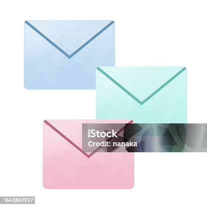 istock A set of three simple letters 1643861927