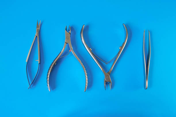 istock A set of cosmetic tools for manicure and pedicure 1643882603