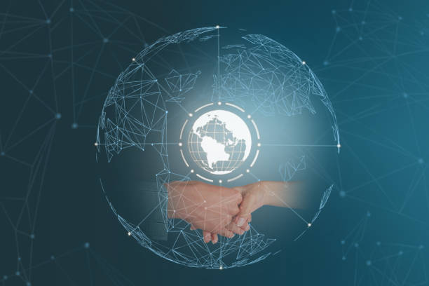 istock Global communication network concept global business digital transformation digital network 1643891442
