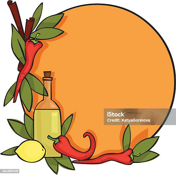 Ilustración de Spices y más Vectores Libres de Derechos de Aceite de oliva - Aceite de oliva, Alimento, Amarillo - Color