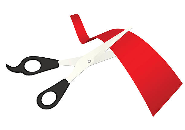 scissors vector art illustration