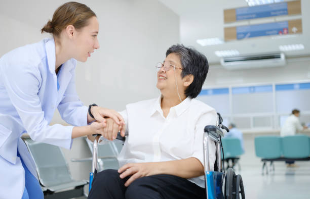 istock Doctor examination to patient. 1643908528