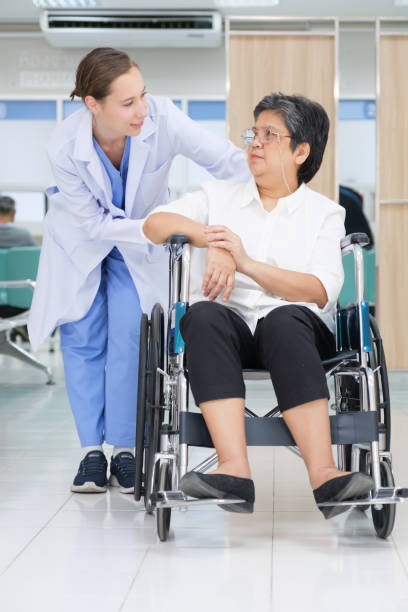 istock Doctor examination to patient. 1643909083