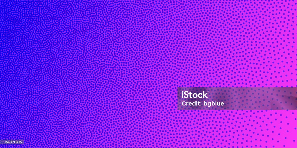 Dots Gradient Color Abstract Design With Dots And Purple Gradients Stippling Art Trendy ...