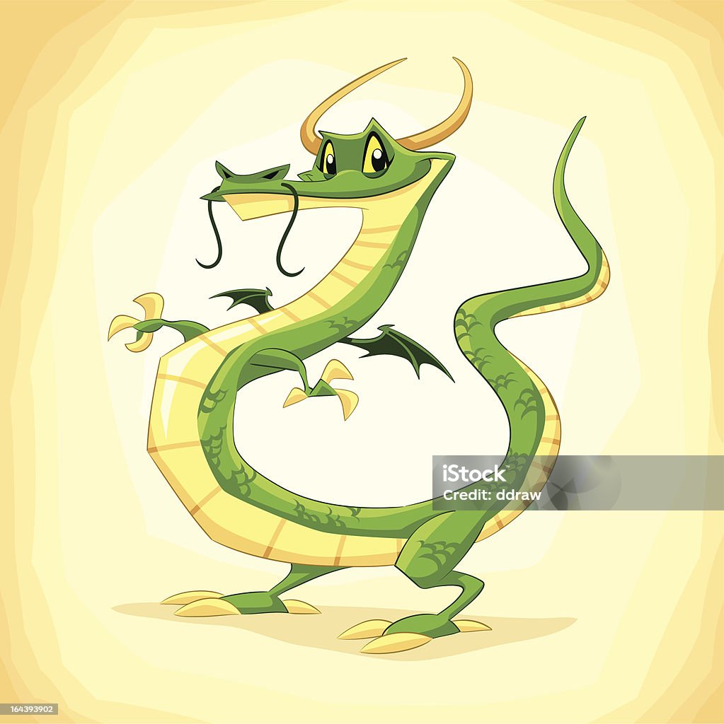 Color dragon. - arte vectorial de Ala de animal libre de derechos