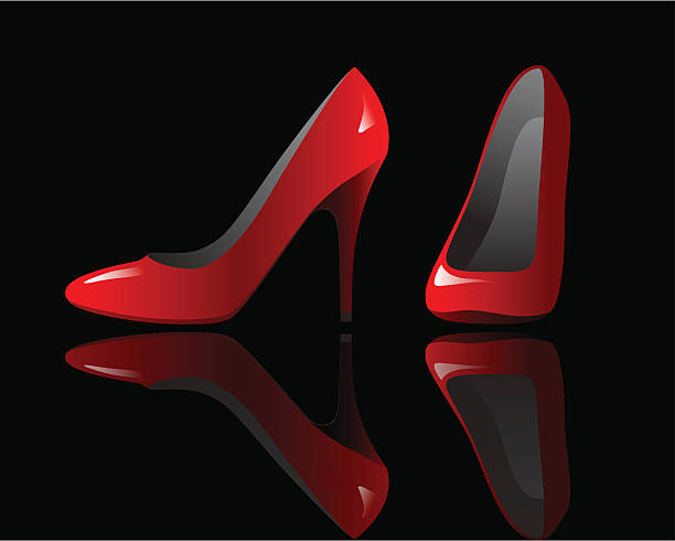 Red Stilettos Over Black Stock Illustration - Download Image Now - Cartoon, Beauty, Black Color - iStock Red Stilettos Over Black Stock Illustration - Download Image Now - Cartoon, Beauty, Black Color - iStock
