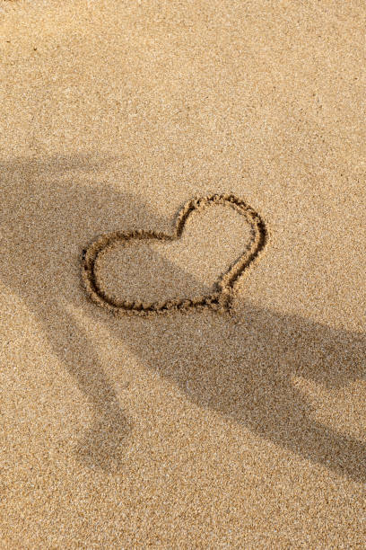 Heart in Sardinian Sands