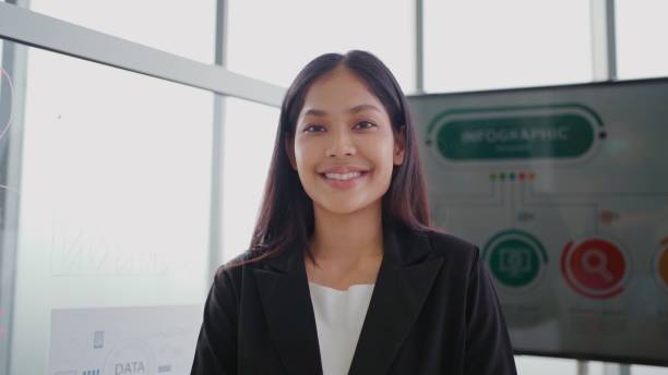 istock Confident businesswoman. 1643971192