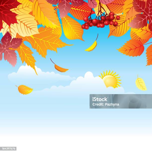 秋の葉のバックグラウンド - イラストレーションのベクターアート素材や画像を多数ご用意 - イラストレーション, オレンジ色, カエデ