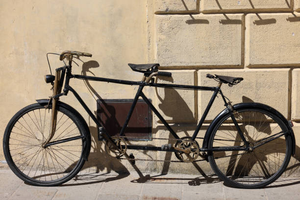 istock An old two-seater bicycle in Pitigliano. Italy 1643977309