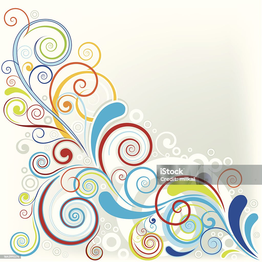 Side Color Design Corner Color Design Stock Illustration - Download Image Now - Abstract ...