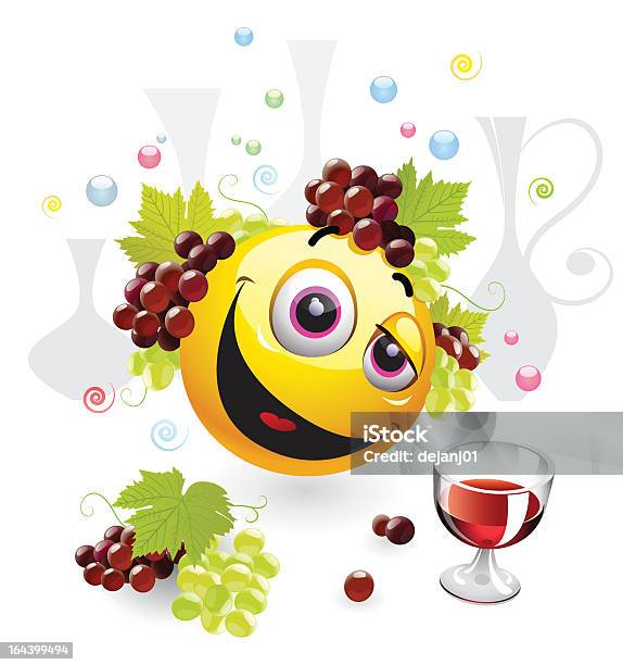 Smiley Ball Stock Illustration - Download Image Now - Alcohol - Drink, Alcohol Abuse, Antique