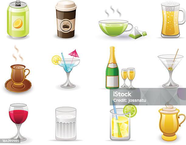 Drinks Stock Illustration - Download Image Now - Beer - Alcohol, Fruit, Icon Symbol