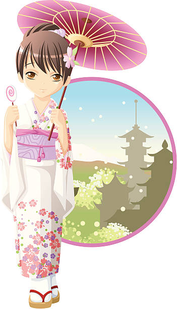 1,800+ Kimono Girl Illustrations, Royalty-Free Vector Graphics & Clip Art -  iStock | Kimono woman, Japanese girl, Japan
