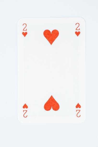 istock Two of hearts on white background. 1644002700