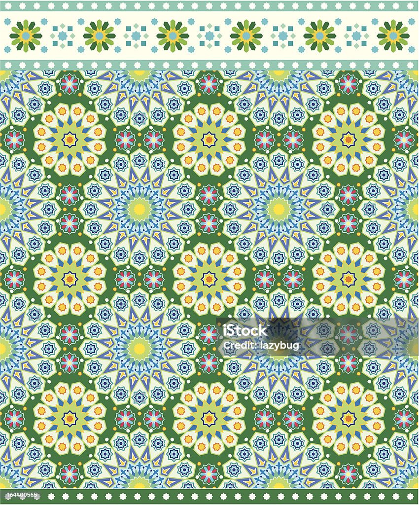Islamic Pattern Stock Illustration - Download Image Now - Arabic Script ...
