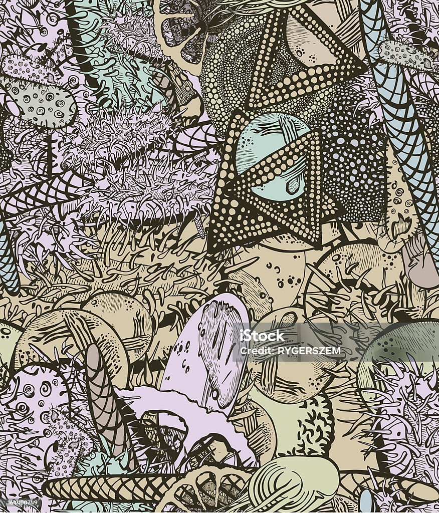Biological Pattern Examples Seamless Biology Pattern Stock Illustration - Download Image Now ...