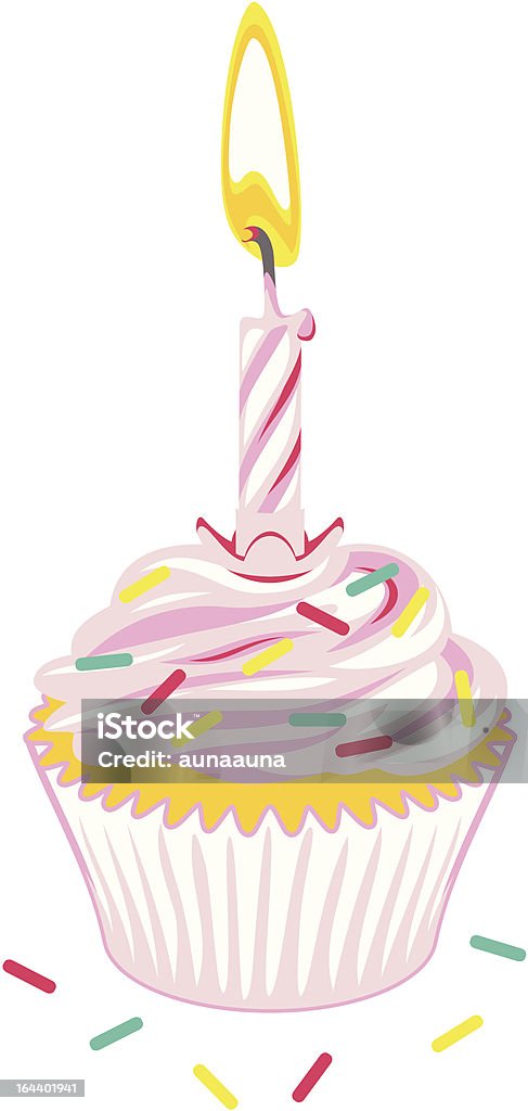 Cupcake - Grafika wektorowa royalty-free (Ciastko)