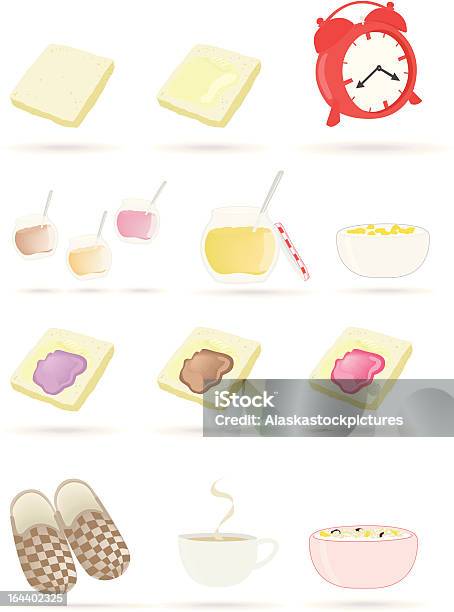 Breakfast Objects Breakfast Objects Stock Illustration - Download Image Now - Alarm Clock ...