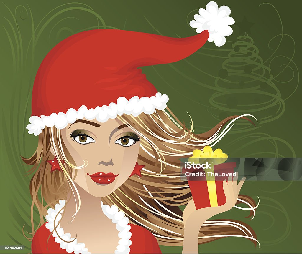 Regalo di Natale - arte vettoriale royalty-free di A forma di stella