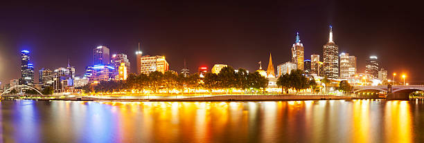 Along the Yarra river in Melbourne