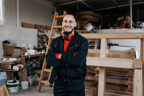 istock A young male carpenter standing proudly in his workshop 1644102564