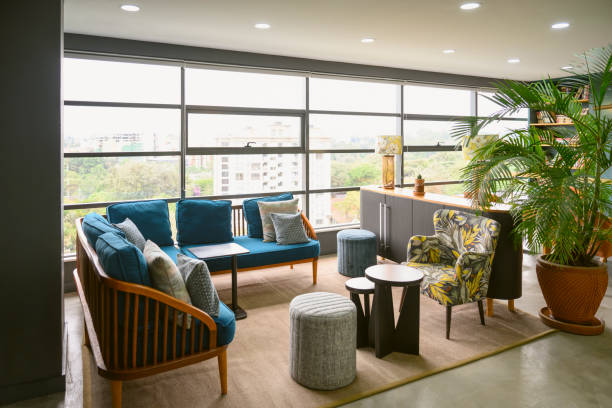 istock Comfortable meeting space in coworking office 1644126662