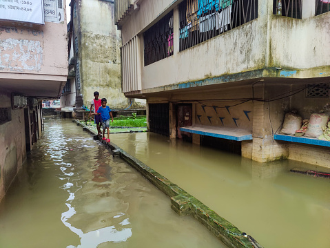 Waterlogging has occurred in various parts of Chittagong due to continuous heavy rain, waterlogging has occurred on various roads of Chittagong city due to heavy rain. It has caused severe traffic jam on the road. Due to flooding, almost half of the city