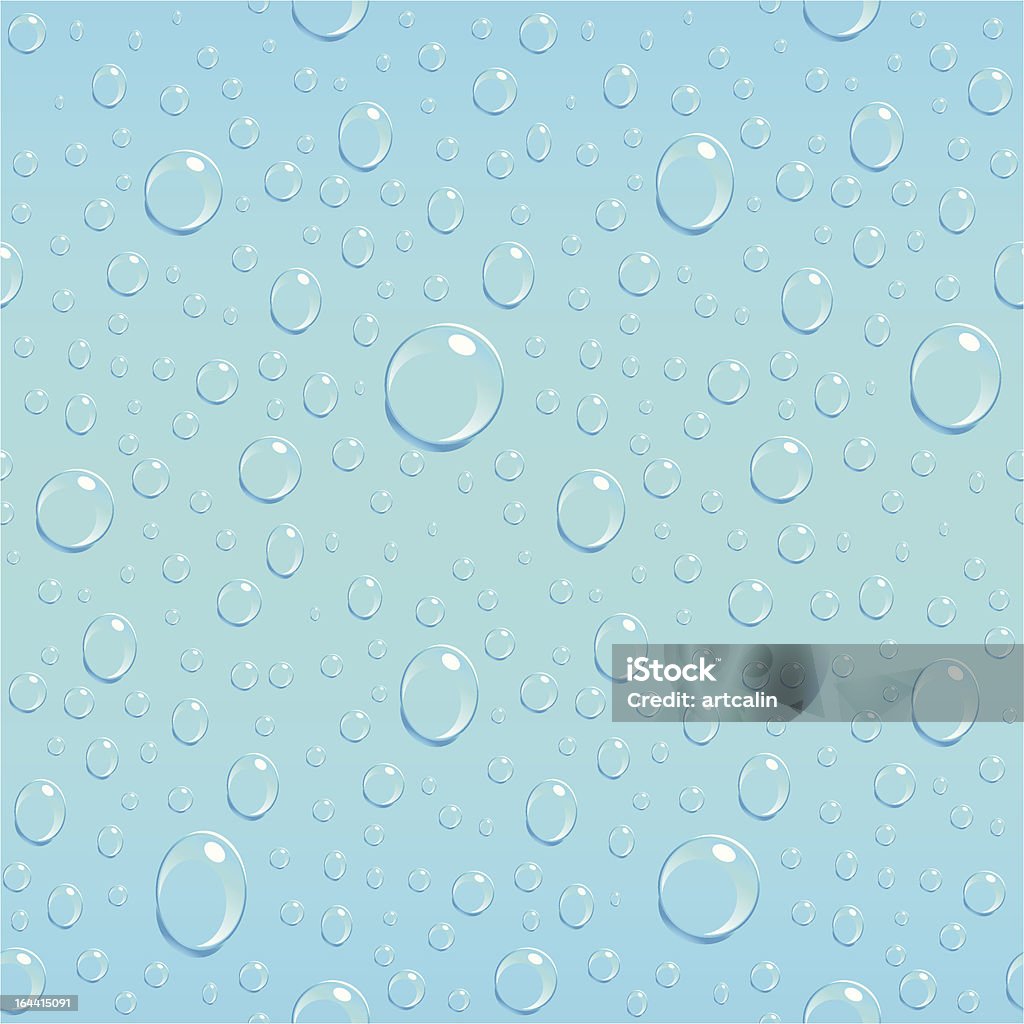 seamless texture waterdrops - arte vettoriale royalty-free di Acqua