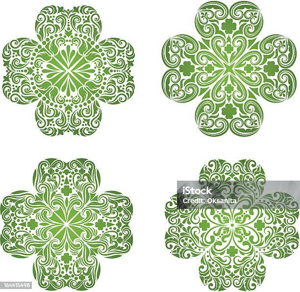 Saint Patricks Day Stock Vektor Art und mehr Bilder von Blatt - Pflanzenbestandteile - Blatt - Pflanzenbestandteile, Klee, Tätowierung