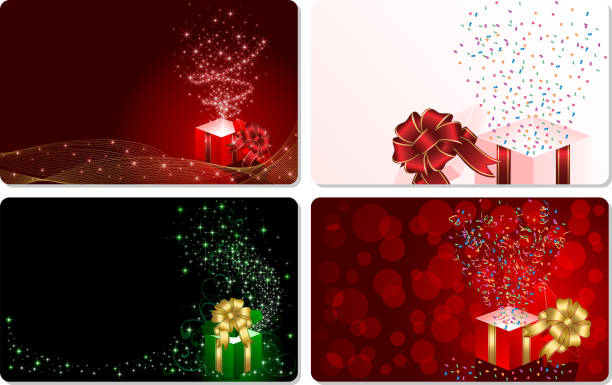 ilustrações de stock, clip art, desenhos animados e ícones de cartões com apresenta - birthday present christmas pink white background
