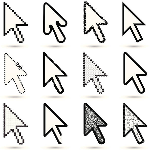 Flèche cursors - Illustration vectorielle