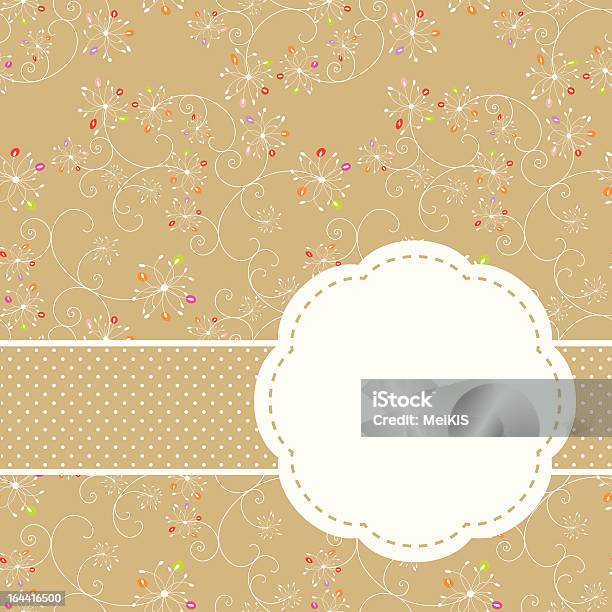 Vetores de Colorido Primavera Floral Seamless Pattern Cartão De Saudação e mais imagens de Abstrato