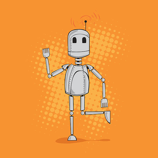 Robot Dance Vector Stock Illustration - Download Image Now - Dirty, Robot,  Abstract - iStock
