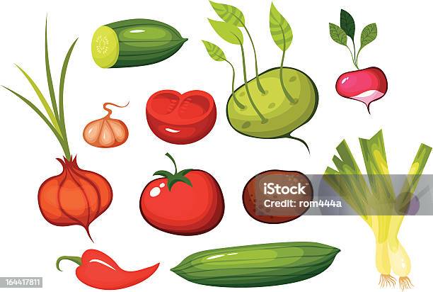 野菜のセット - アスパラガスのベクターアート素材や画像を多数ご用意 - アスパラガス, アブラナ科, イモ類