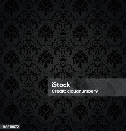 istock Black Seamless Pattern 164418072
