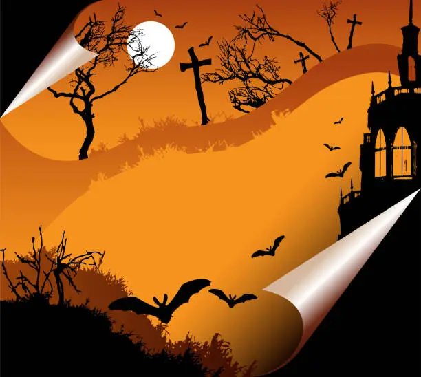 Vector illustration of Halloween